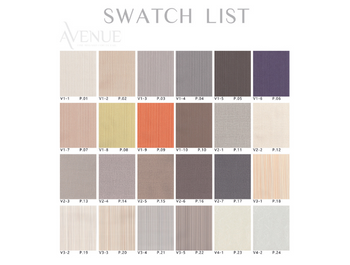 Wallpaper Avenue Swatch List